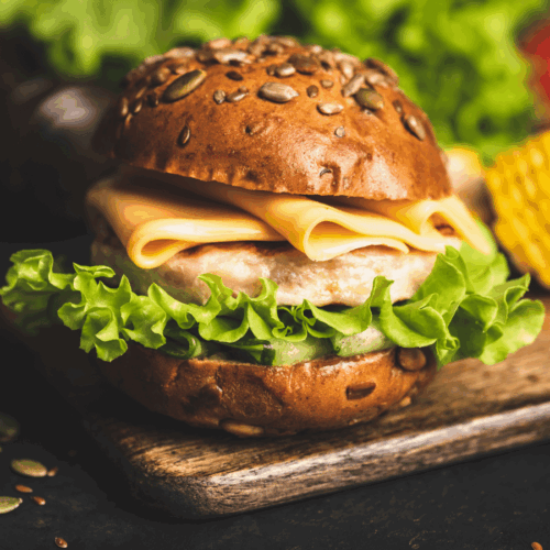 Delightful Chicken Cheeseburgers