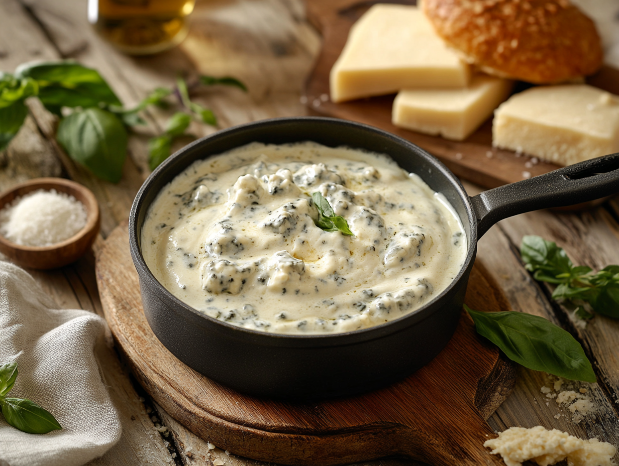 Luxurious Italian Gorgonzola Cream Sauce for Elegant Dining Luxurious Italian Gorgonzola Cream Sauce for Elegant Dining