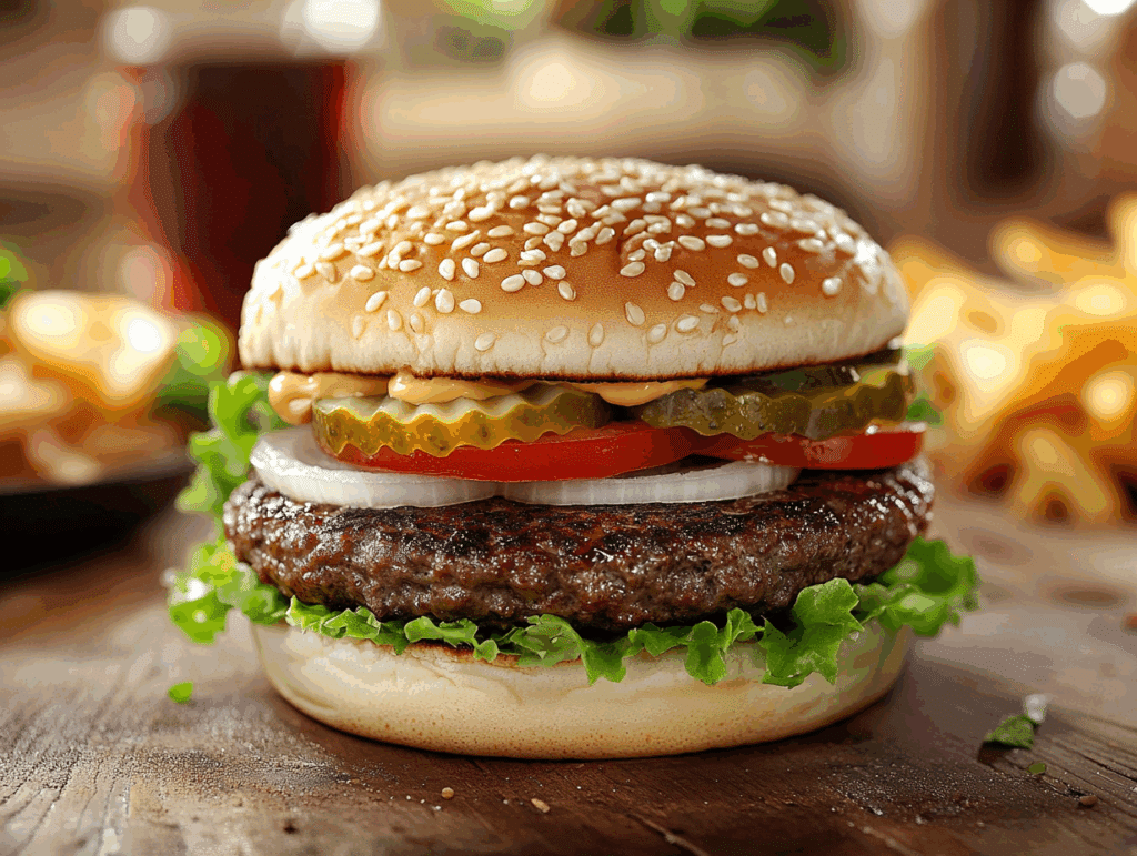 Tower Whopper Aussie-Style Homemade Whopper: A Fast Food Classic Reimagined